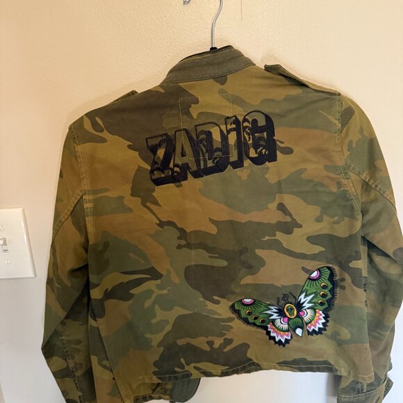 Embroidered Camo Jacket - Picture 3 of 3